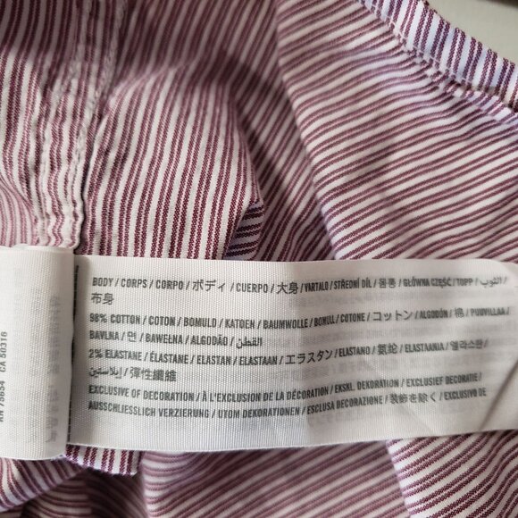 Abercrombie & Fitch Mens Super Slim Fit Button Up Shirt Size XXL Striped Office - Picture 6 of 6